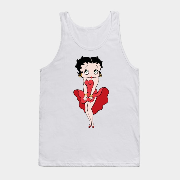 Betty Boop Tank Top by JAFARSODIK